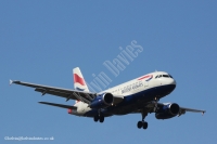 British Airways A319 G-EUOI