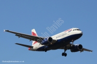 British Airways A319 G-EUPL