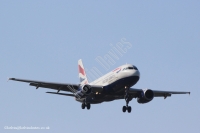British Airways A319 G-EUPO