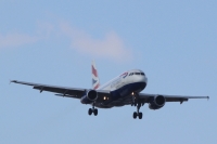 British Airways A319 G-EUPS