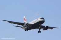 British Airways A319 G-EUPV