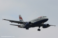 British Airways A319 G-DBCF