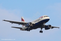 British Airways A319 G-EUOG