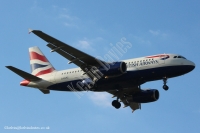 British Airways A319 G-EUPC