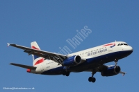British Airways A320 G-EUUB