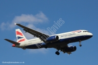 British Airways A320 G-EUUG