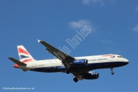 British Airways A320 G-EUUS