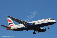 British Airways A320 G-EUUT