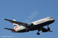 British Airways A320 G-EUUV