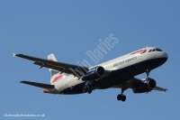 British Airways A320 G-EUYG