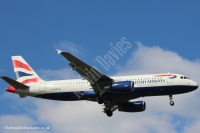 British Airways A320 G-EUYH