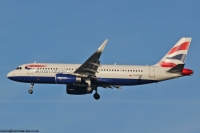 British Airways A320 G-EUYO