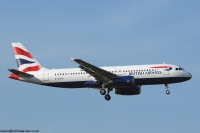 British Airways A320 G-EUYU