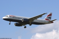 British Airways A320 G-EUYV