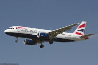 British Airways A320 G-EUYX