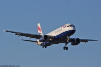 British Airways A320 G-GATJ