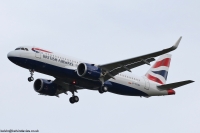 British Airways A320 G-TTNJ