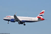 British Airways A320 NEO G-TTNR