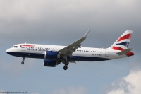 British Airways A320 G-TTNU