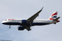British Airways A320 NEO G-TTSA