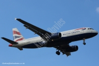 British Airways A320 G-EUUE