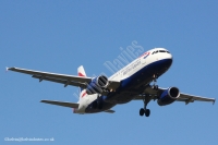 British Airways A320 G-EUUF