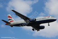 British Airways A320 G-EUYA