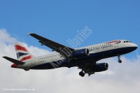 British Airways A320 G-EUYE