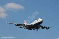 British Airways 747 G-BNLV