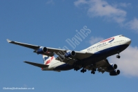 British Airways 747 G-BNLV