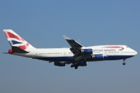 British Airways 747 G-BNLF