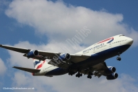 British Airways 747 G-BNLR