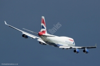 British Airways 747 G-BNLR