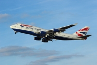 British Airways 747 G-BYGE