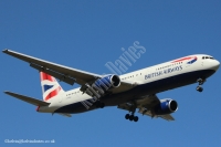 British Airways 767 G-BNWV