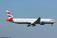 British Airways 777 G-STBJ