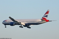British Airways 777 G-STBN