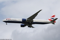 British Airways 777 G-STBO