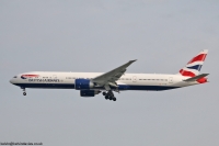 British Airways 777 G-STBP