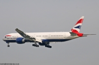British Airways 777 G-STBP