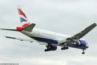 British Airways 777 G-VIIO