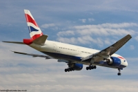 British Airways 777 G-VIIU