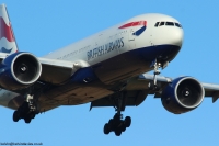British Airways 777 G-VIIV