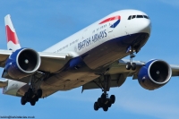 British Airways 777 G-VIIX