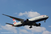 British Airways 777 G-STBE