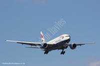 British Airways 777 G-YMMA