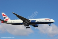 British Airways 777 G-YMMA