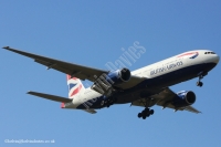 British Airways 777 G-YMME