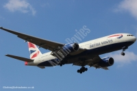 British Airways 777 G-YMMN