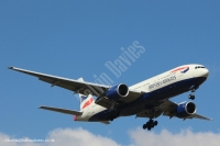 British Airways 777 G-YMMU